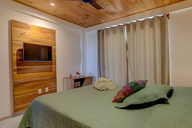 Vista mar e rio na Orla Casa flor, Apartamento 1