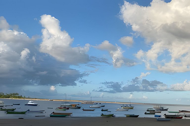 Sea and river view at Orla Casa Flor, Apartment 1