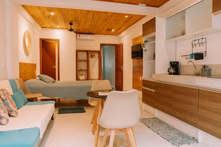 Studio terreo casa flor mar rio orla Itacarè