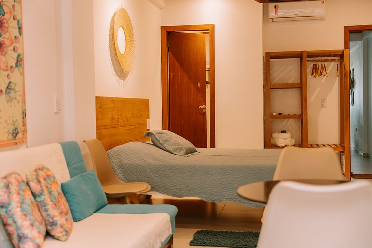 Studio terreo casa flor mar rio orla Itacarè