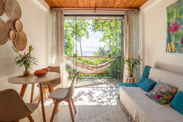 Sea and river view at Orla Casa Flor, Apartment 1