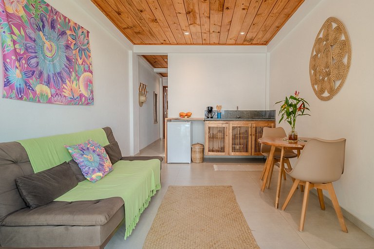 Vista mar e rio na Orla. Casa flor. Apartamento 2
